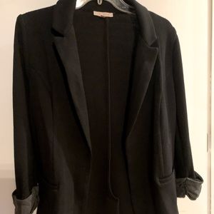 Women’s large Black knit blazer